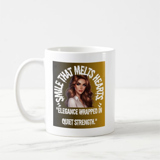 Das Mädchen Kaffeetasse (Links)
