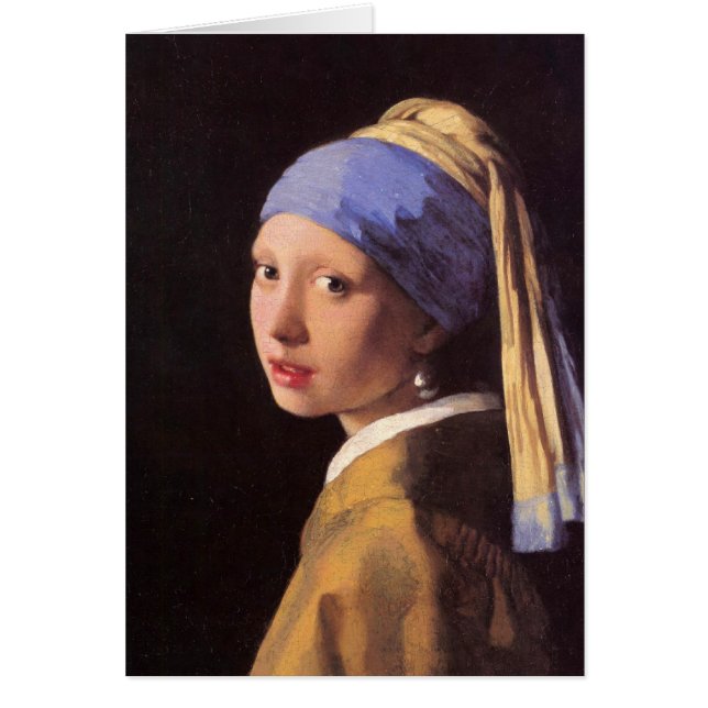 Das Mädchen mit dem Perlenohrring durch Vermeer (Vorne)