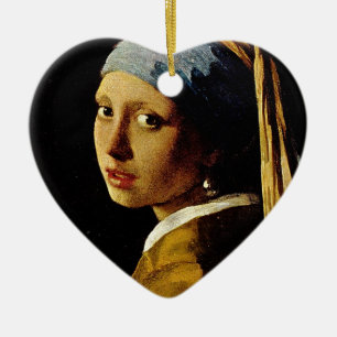 Das Mädchen mit einem Turban/Mädchen mit dem Perle Keramikornament