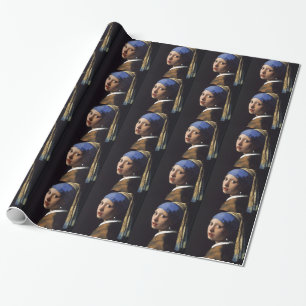 Das Mädchen mit Perlenohrring Geschenkpapier