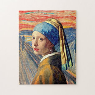 Das Mädchen-Schrei-Puzzle Puzzle