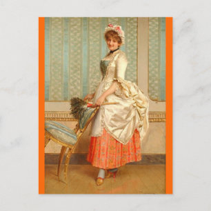 Das Mädchen - Soulacroix Postkarte