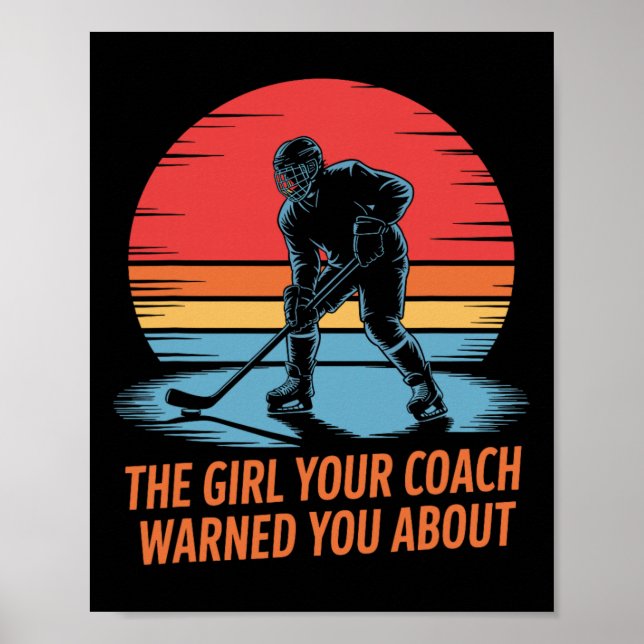 Das Mädchen, vor dem Ihr Trainer Sie gewarnt hat,  Poster (Vorne)