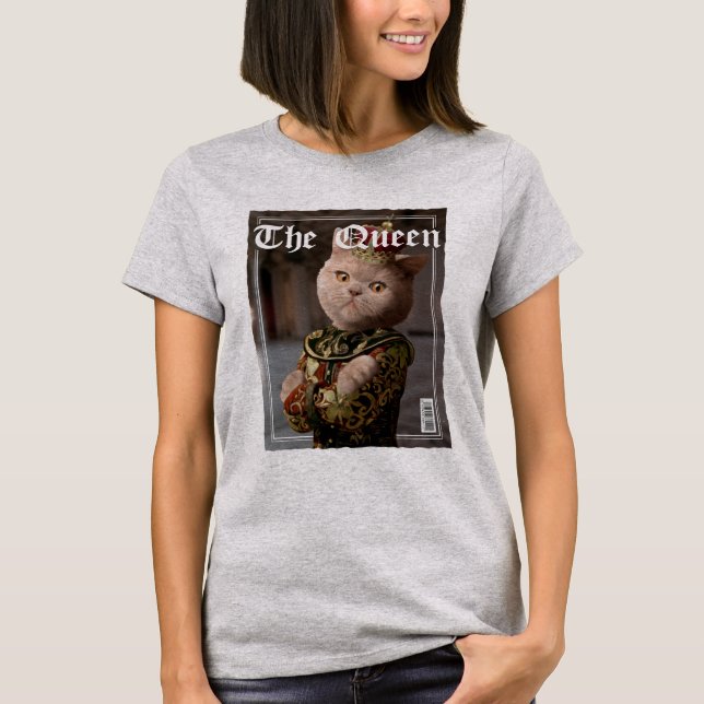 Das Magazin "Queen Cat Imitate" T-Shirt (Vorderseite)