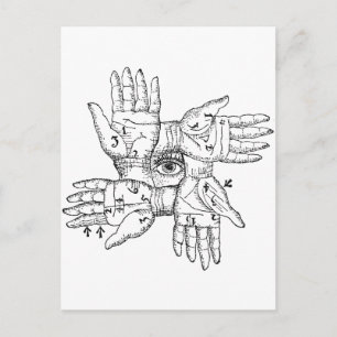 Das Magic Wheel Postkarte