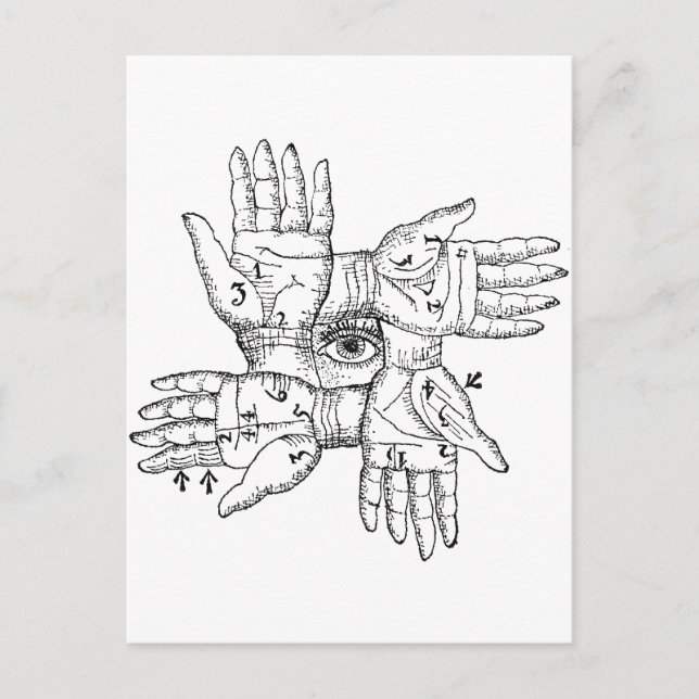 Das Magic Wheel Postkarte (Vorderseite)