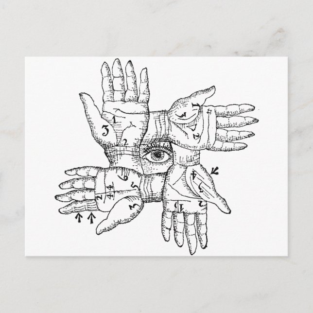 Das Magic Wheel Postkarte (Vorderseite)