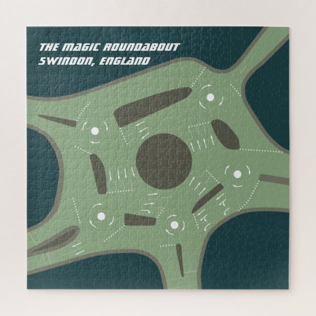 Das magische Karussell, Swindon, England Puzzle (Vertikal)