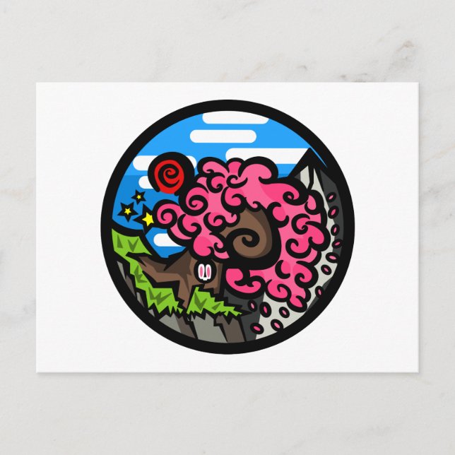 Das magische Land Postkarte (Vorderseite)