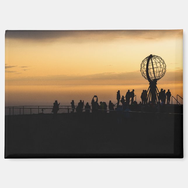 Das magische Nordkap Magnet (Vorderseite)