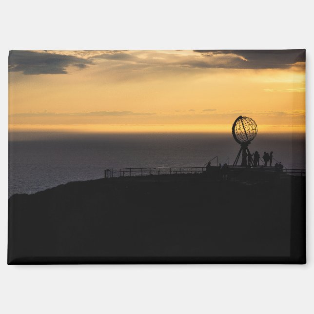 Das magische Nordkap Magnet (Vorderseite)