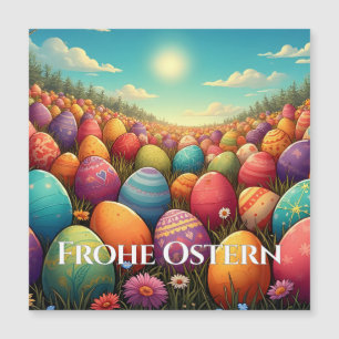 Das magische Osterland Magnetkarte