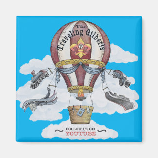 Das Magnet der reisenden Gilberts