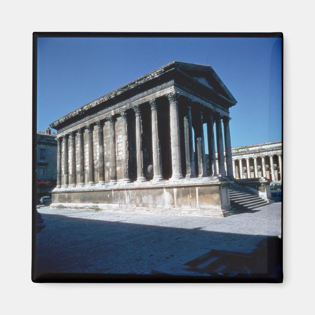 Das Maison Carree Magnet (Vorne)