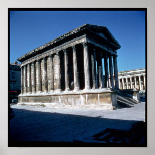 Das Maison Carree Poster