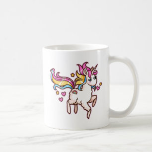 Das majestätische Llamacorn Kaffeetasse
