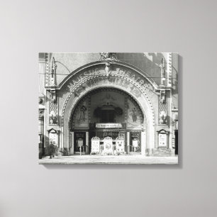 Das majestätische Theater, 1910 Leinwanddruck