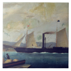 Das "Mallorcan", auf dem Schiff George Sand und Fliese