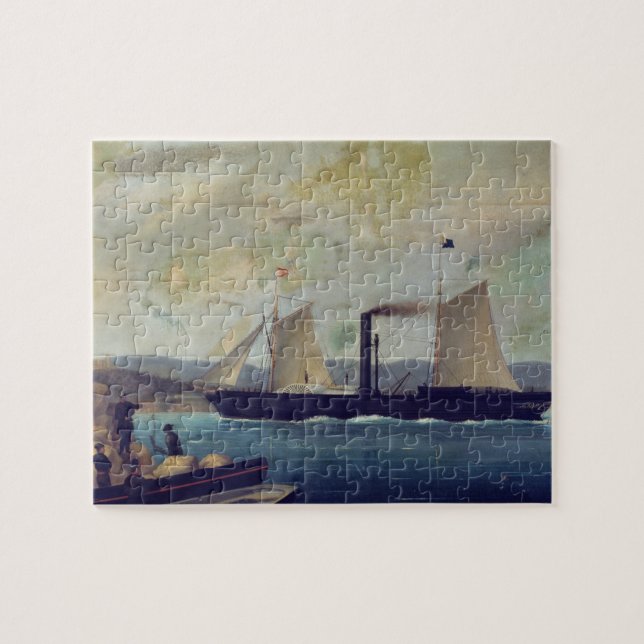 Das "Mallorcan", auf dem Schiff George Sand und Puzzle (Horizontal)