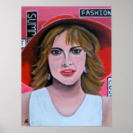 Das Mannequin-Gemälde von Alfred Fox Poster