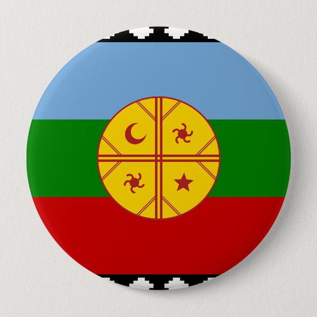 das Mapuches, Chile Button (Vorderseite)