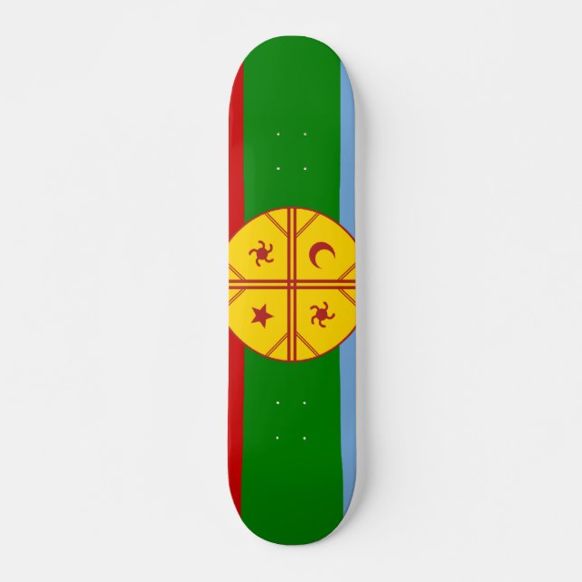 das Mapuches, Chile Skateboard (Vorne)
