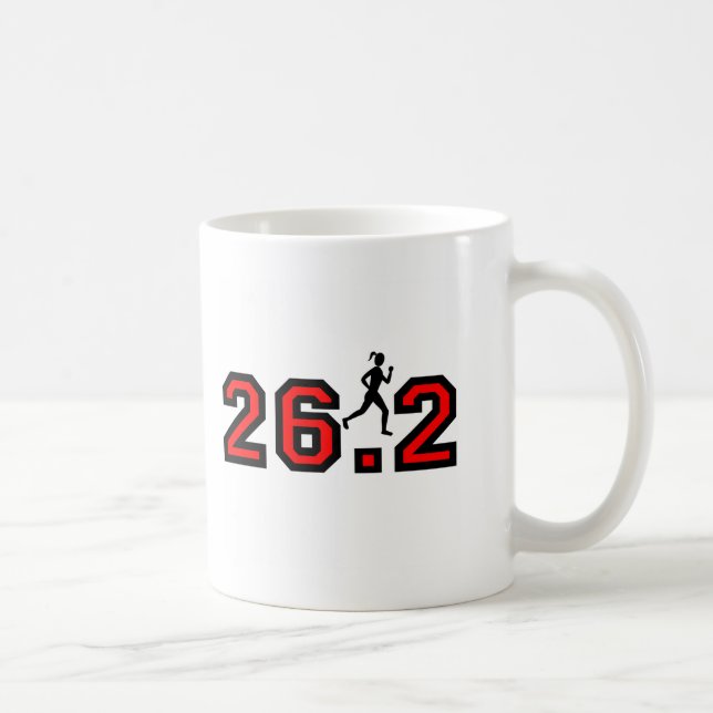 das Marathon der Frauen 26,2 Tasse (Rechts)