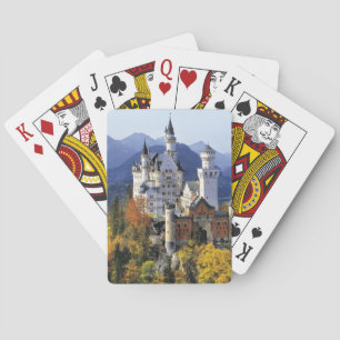 Das märchenhafte Neuschwanstein ist eines von drei Spielkarten