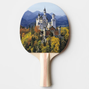 Das märchenhafte Neuschwanstein ist eines von drei Tischtennis Schläger