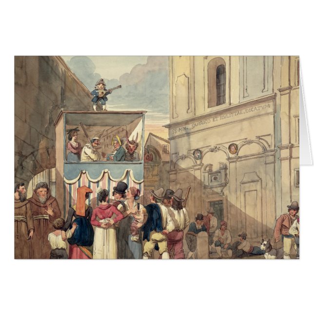Das Marionetten-Theater (Vorderseite (Horizontal))