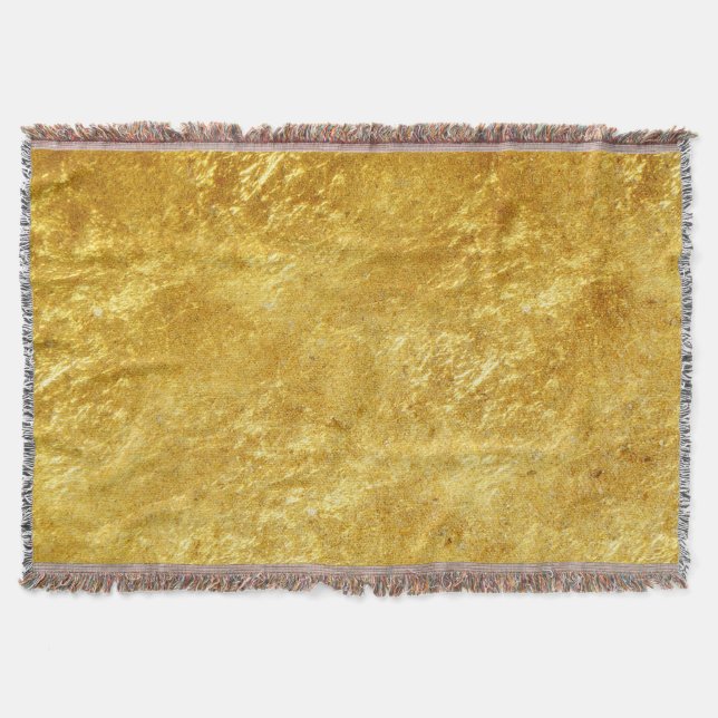Das Marmormuster aus Gold und Gelb Decke (Vorderseite)