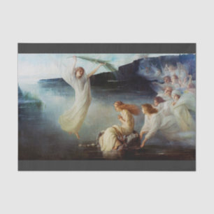 Das Martyrium der heiligen Christina Seidenpapier