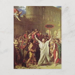 Das Martyrium St. Symphorien, 1834 Postkarte