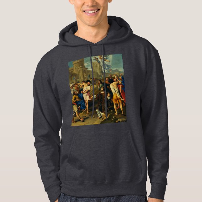 Das Martyrium von Saint Stephen Hoodie (Vorderseite)