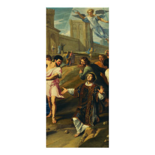 Das Martyrium von Saint Stephen Werbekarte