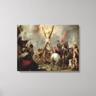 Das Martyrium von St Andrew, 1675-82 (Öl auf canv Leinwanddruck