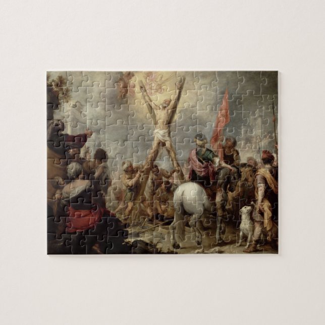Das Martyrium von St Andrew, 1675-82 (Öl auf canva Puzzle (Horizontal)