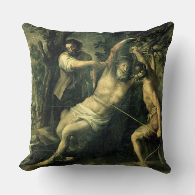 Das Martyrium von St Bartholomew 2 Kissen (Vorderseite)