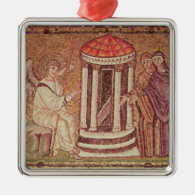 Das Marys am Grab Silbernes Ornament (Vorne)