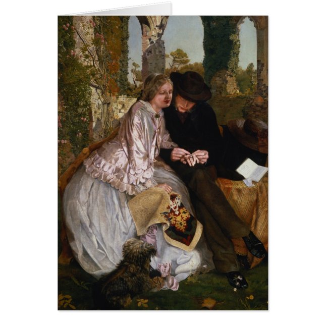 Das Maß für den Ehering, 1855 (Vorne)