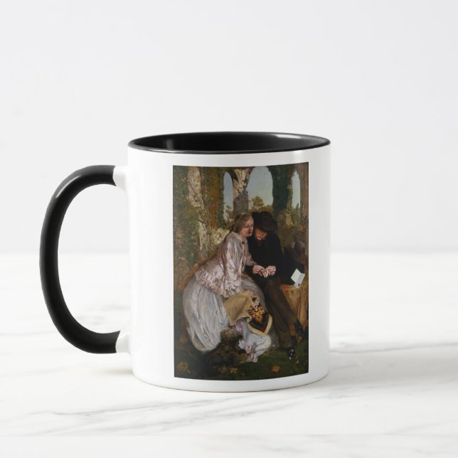 Das Maß für den Ehering, 1855 Tasse (Links)