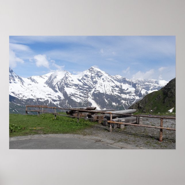 Das maßgeschneiderte Poster der Alpen (Vorne)