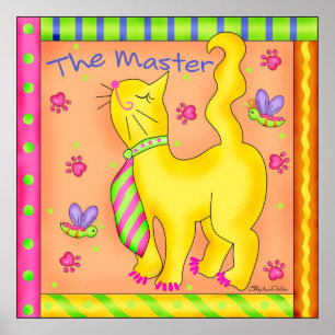 Das Master-Cat-Poster Poster
