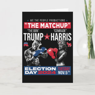 Das Matchup The Don und Genosse Harris - Pro Trump Karte