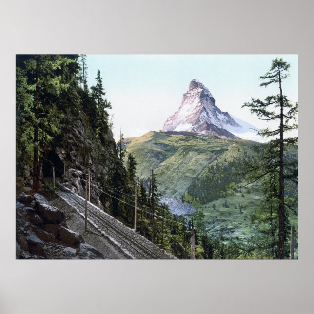 Das Matterhorn Poster (Vorne)