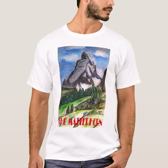 Das Matterhorn T-Shirt (Vorderseite)