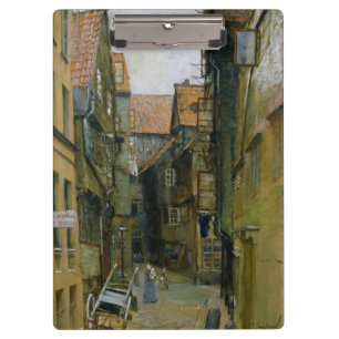Das Matthiasstrasse in Hamburg, 1891 Klemmbrett