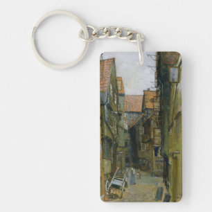 Das Matthiasstrasse in Hamburg, 1891 Schlüsselanhänger