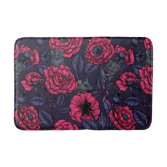 Das Mäuse-Party Badematte (Vorderseite)