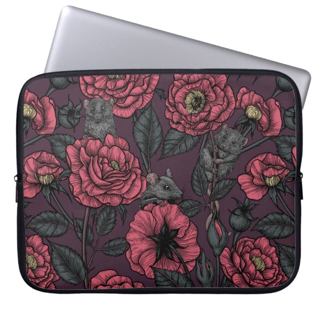 Das Mäuse-Party Laptopschutzhülle (Vorderseite)